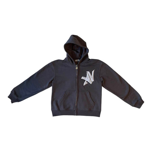 Avena "Midnight" Zip Hoodie